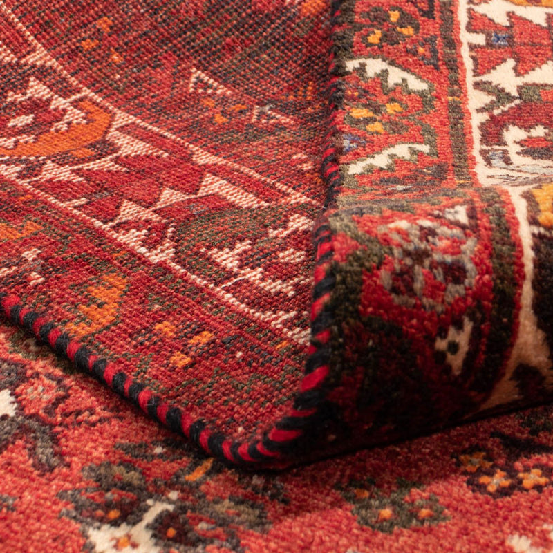 Shiraz Teppich 225x310cm - Perserteppich - dunkelrot