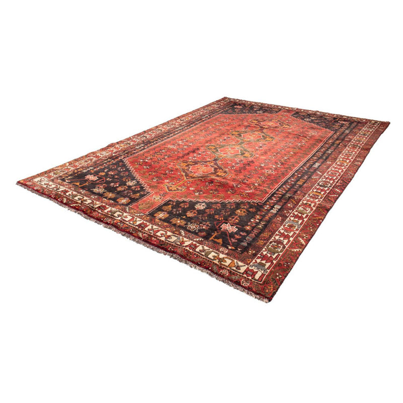 Shiraz Teppich 225x310cm - Perserteppich - dunkelrot