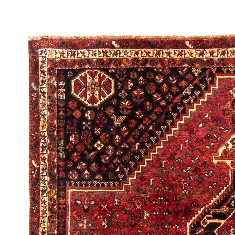 Shiraz Teppich 230x325cm - Perserteppich - dunkelrot