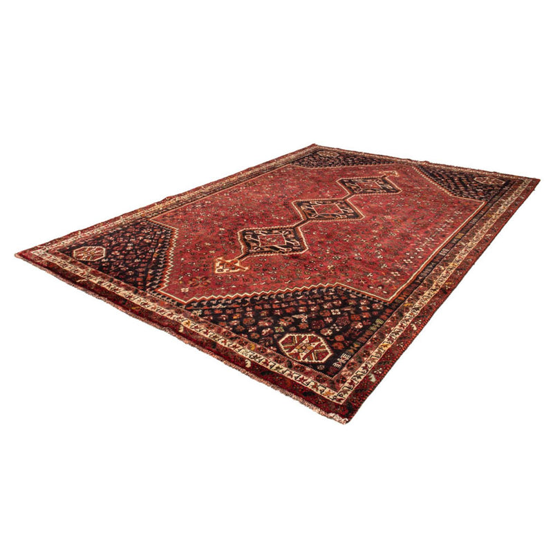 Shiraz Teppich 230x325cm - Perserteppich - dunkelrot