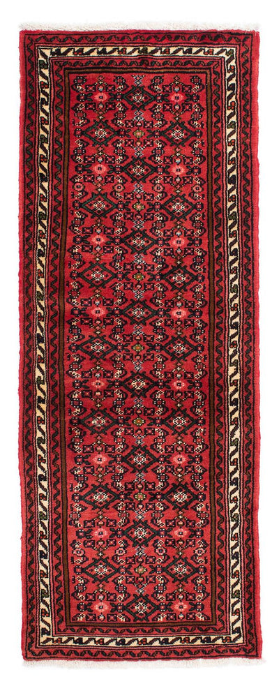 Hosseinabad Teppich 70x192cm - Perserteppich - dunkelrot