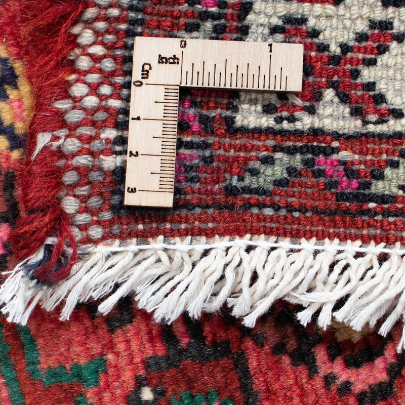 Hosseinabad Teppich 75x204cm - Perserteppich - dunkelrot