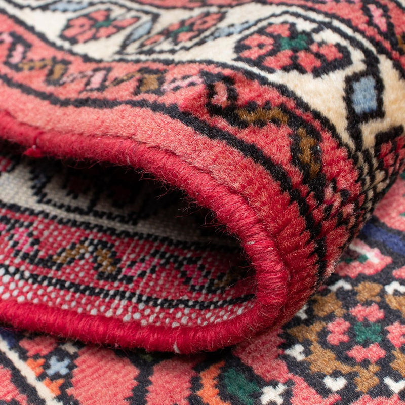 Hosseinabad Teppich 70x200cm - Perserteppich - dunkelrot