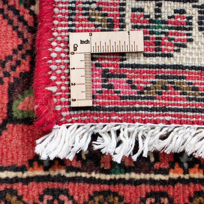 Hosseinabad Teppich 70x200cm - Perserteppich - dunkelrot
