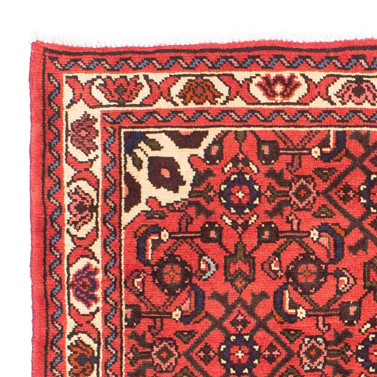 Hosseinabad Teppich 105x150cm - Perserteppich - rot