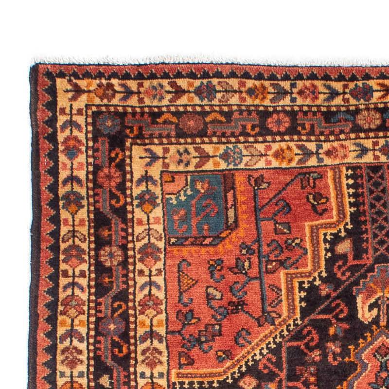 Hosseinabad Teppich 106x172cm - Perserteppich - dunkelblau