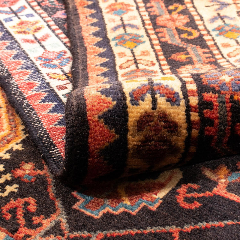 Hosseinabad Teppich 106x172cm - Perserteppich - dunkelblau