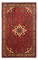 Hosseinabad Teppich 106x156cm - Perserteppich - dunkelrot