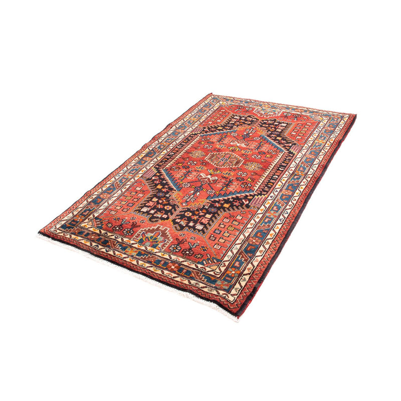Hosseinabad Teppich 110x172cm - Perserteppich - dunkelrot
