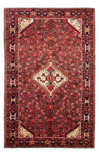 Hosseinabad Teppich 145x225cm - Perserteppich - dunkelrot – product image