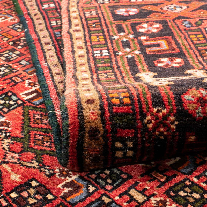 Hosseinabad Teppich 145x225cm - Perserteppich - dunkelrot