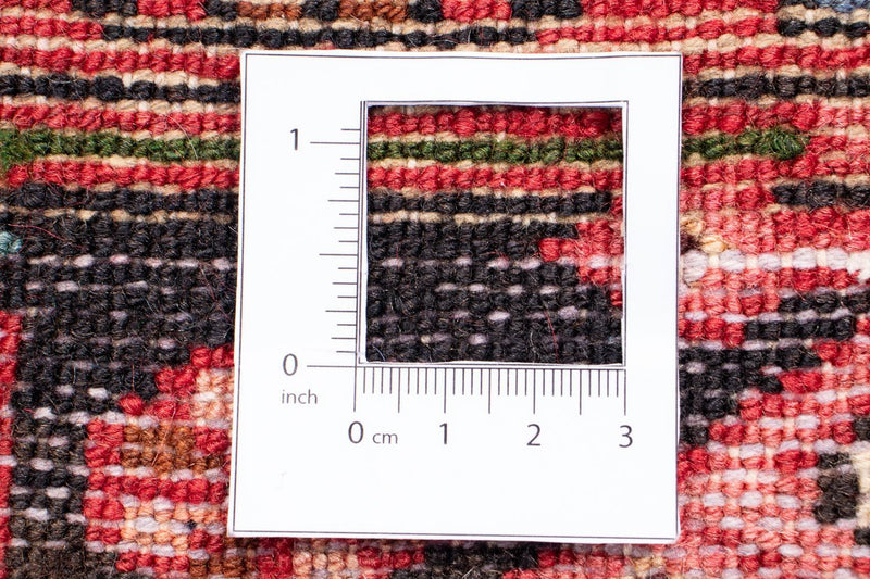 Hosseinabad Teppich 145x225cm - Perserteppich - dunkelrot