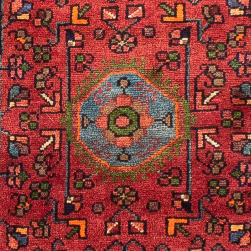 Hosseinabad Teppich 142x230cm - Perserteppich - dunkelblau