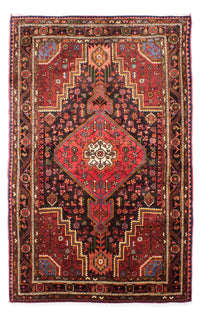 Hosseinabad Teppich 145x227cm - Perserteppich - dunkelblau – product image