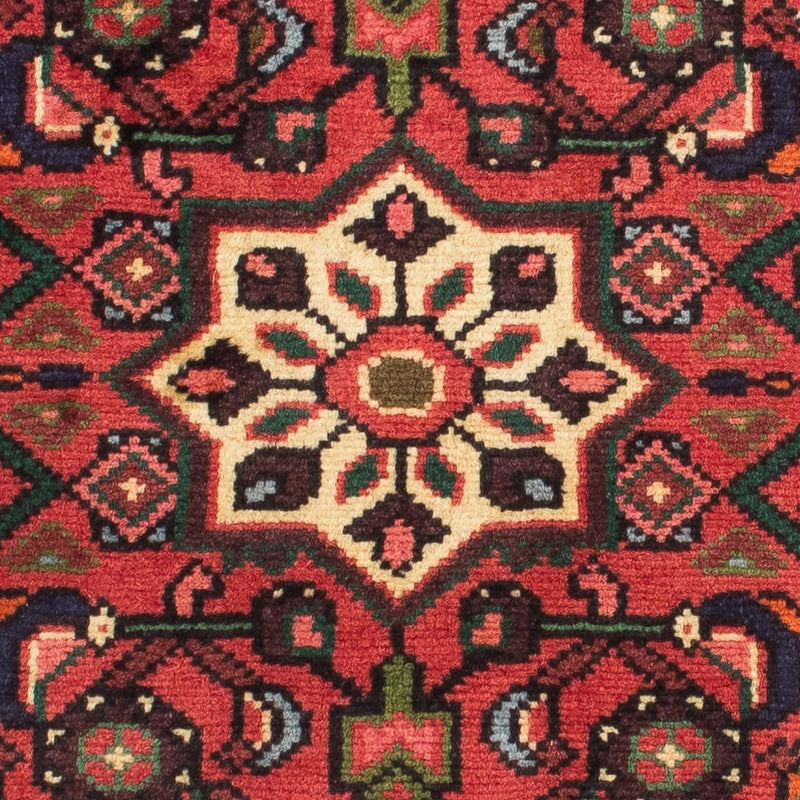 Hosseinabad Teppich 68x195cm - Perserteppich - dunkelrot