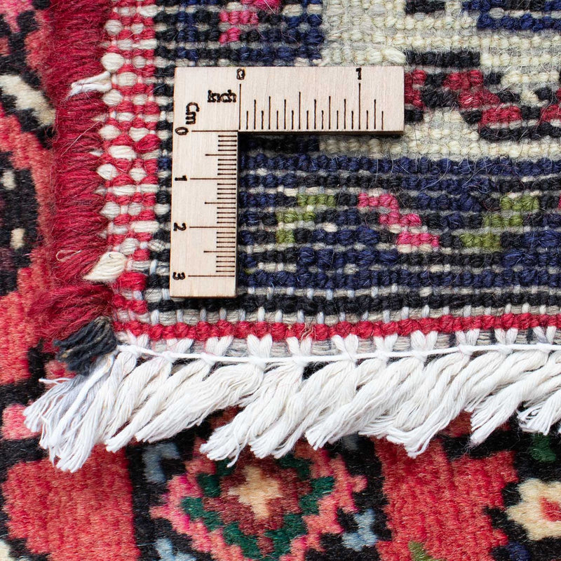 Hosseinabad Teppich 68x195cm - Perserteppich - dunkelrot