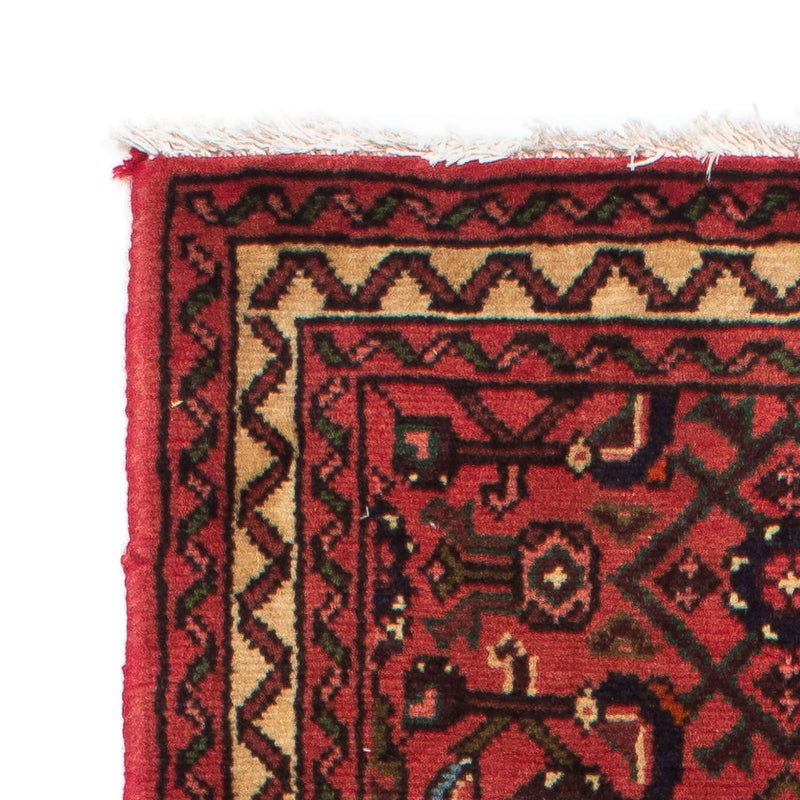 Hosseinabad Teppich 68x190cm - Perserteppich - dunkelrot