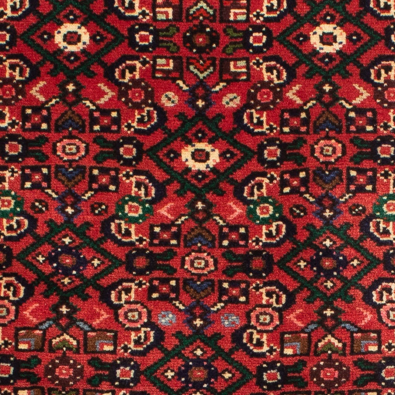 Hosseinabad Teppich 75x205cm - Perserteppich - dunkelrot