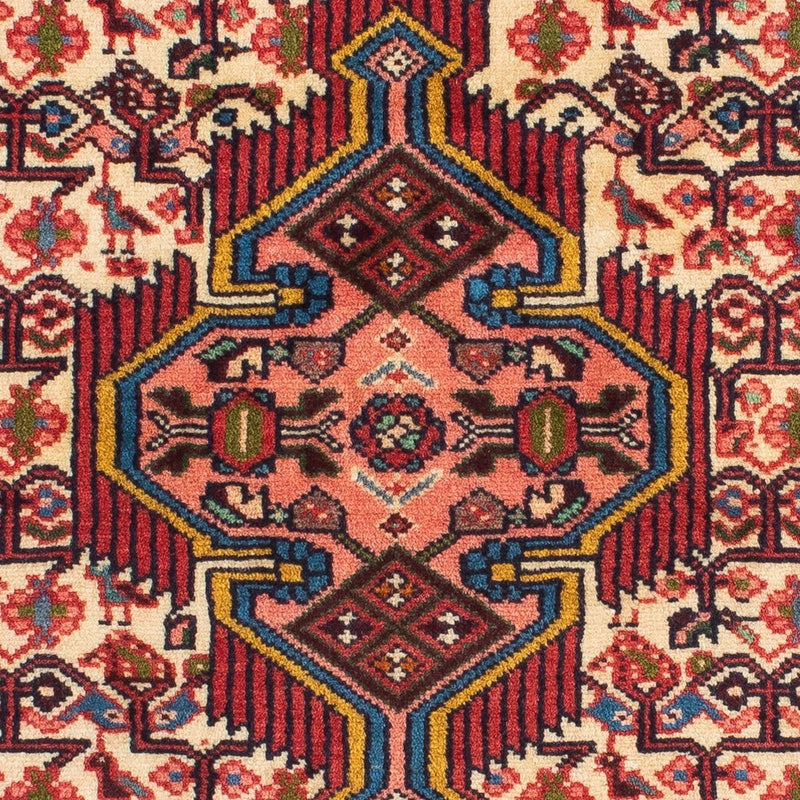 Hosseinabad Teppich 82x195cm - Perserteppich - hellrot