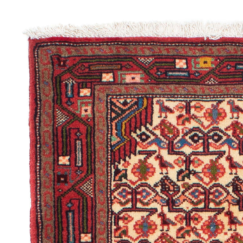 Hosseinabad Teppich 82x195cm - Perserteppich - hellrot