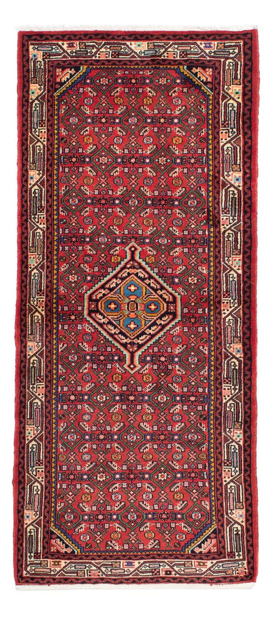 Hosseinabad Teppich 82x190cm - Perserteppich - rot