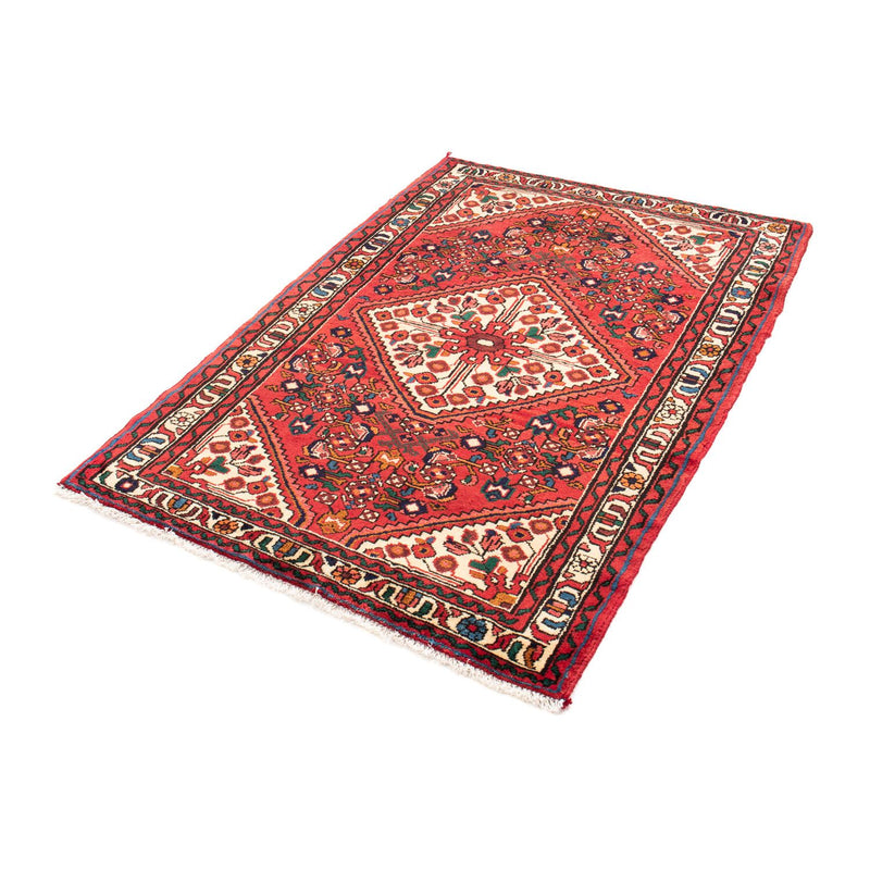 Hosseinabad Teppich 108x160cm - Perserteppich - rot