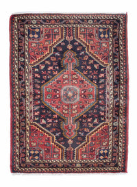 Hosseinabad Teppich 104x157cm - Perserteppich - dunkelblau – product image