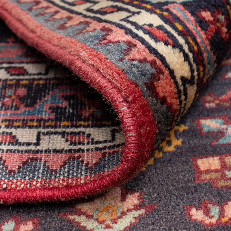 Hosseinabad Teppich 104x157cm - Perserteppich - dunkelblau