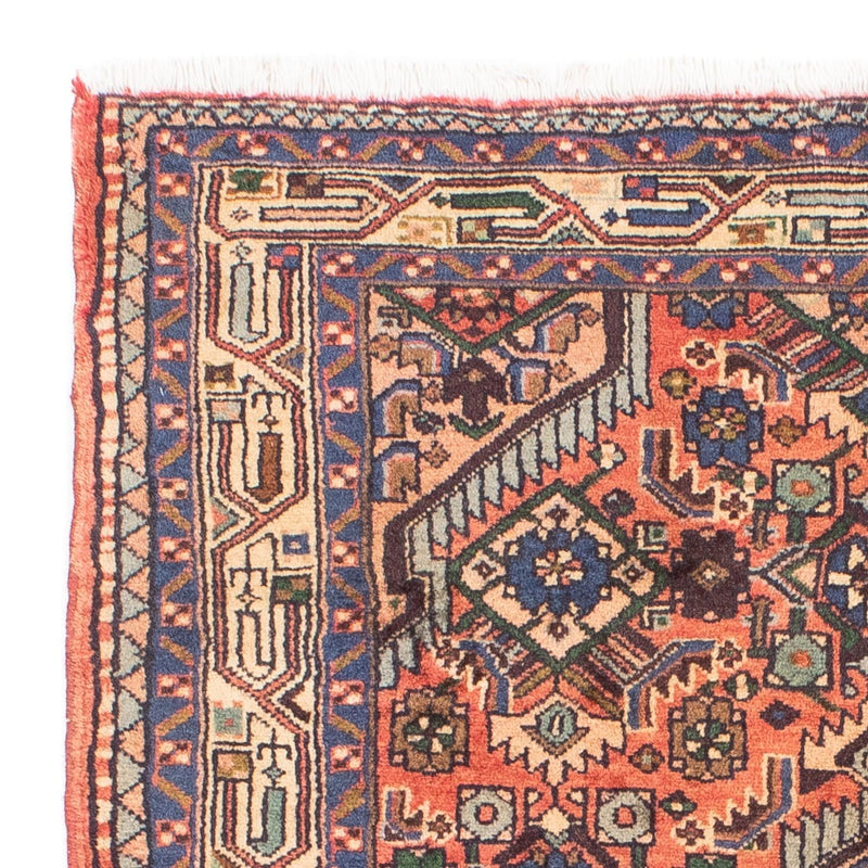 Hosseinabad Teppich 100x147cm - Perserteppich - hellrot