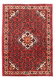 Hosseinabad Teppich 103x152cm - Perserteppich - dunkelrot