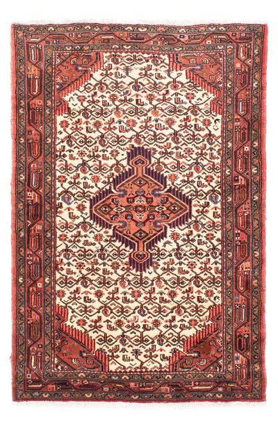 Hosseinabad Teppich 106x160cm - Perserteppich - beige