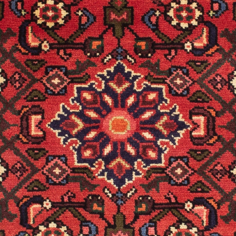 Hosseinabad Teppich 70x193cm - Perserteppich - dunkelrot
