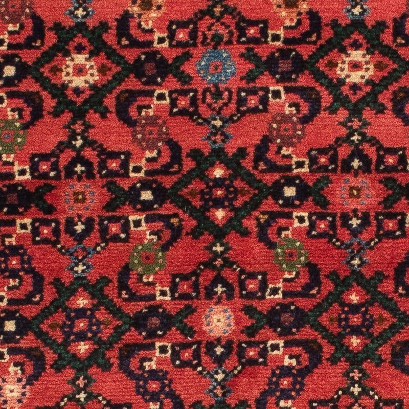 Hosseinabad Teppich 70x205cm - Perserteppich - dunkelrot