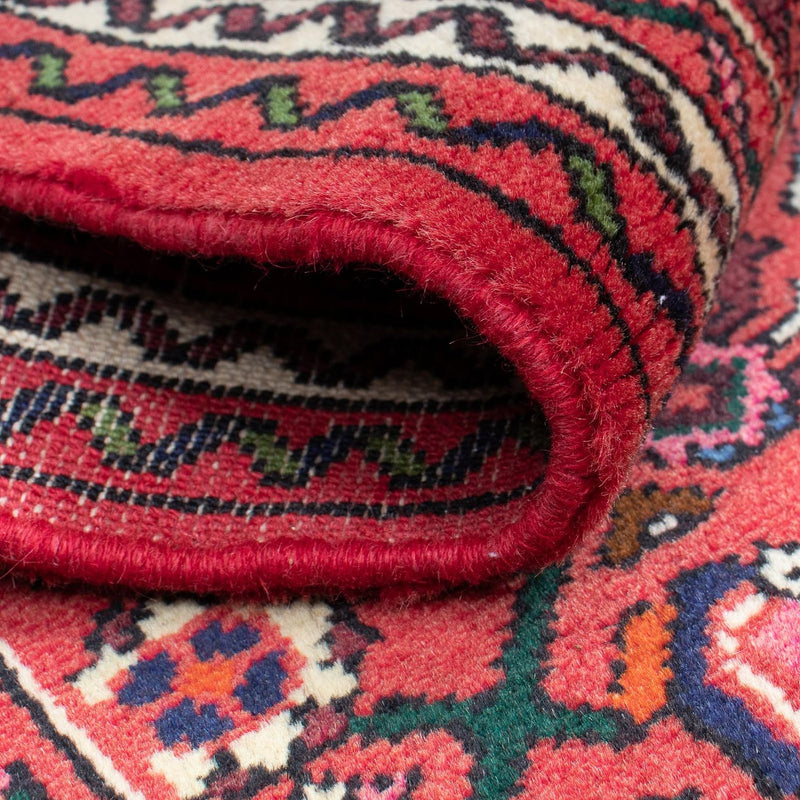 Hosseinabad Teppich 76x200cm - Perserteppich - dunkelrot