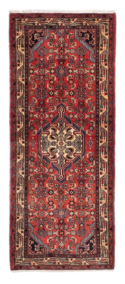 Hosseinabad Teppich 82x204cm - Perserteppich - rot