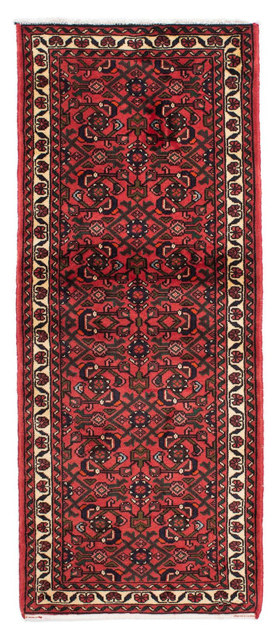 Hosseinabad Teppich 73x200cm - Perserteppich - dunkelrot