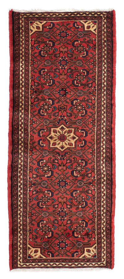 Hosseinabad Teppich 70x192cm - Perserteppich - dunkelrot