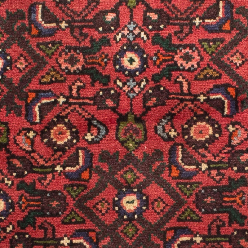 Hosseinabad Teppich 67x190cm - Perserteppich - dunkelrot