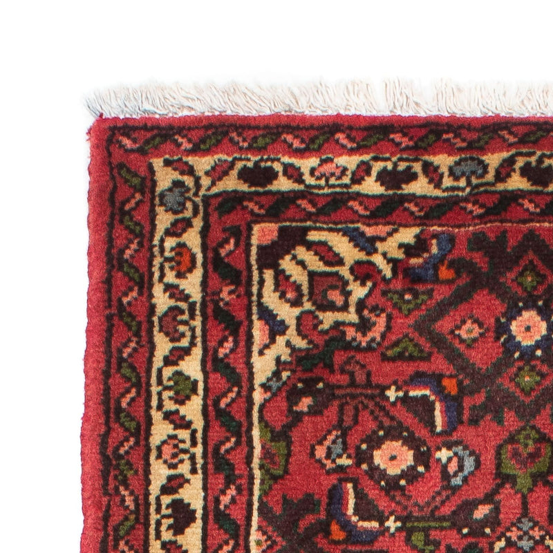 Hosseinabad Teppich 67x190cm - Perserteppich - dunkelrot
