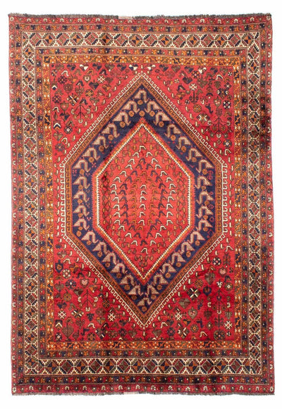 Shiraz Teppich 207x298cm - Perserteppich - rot