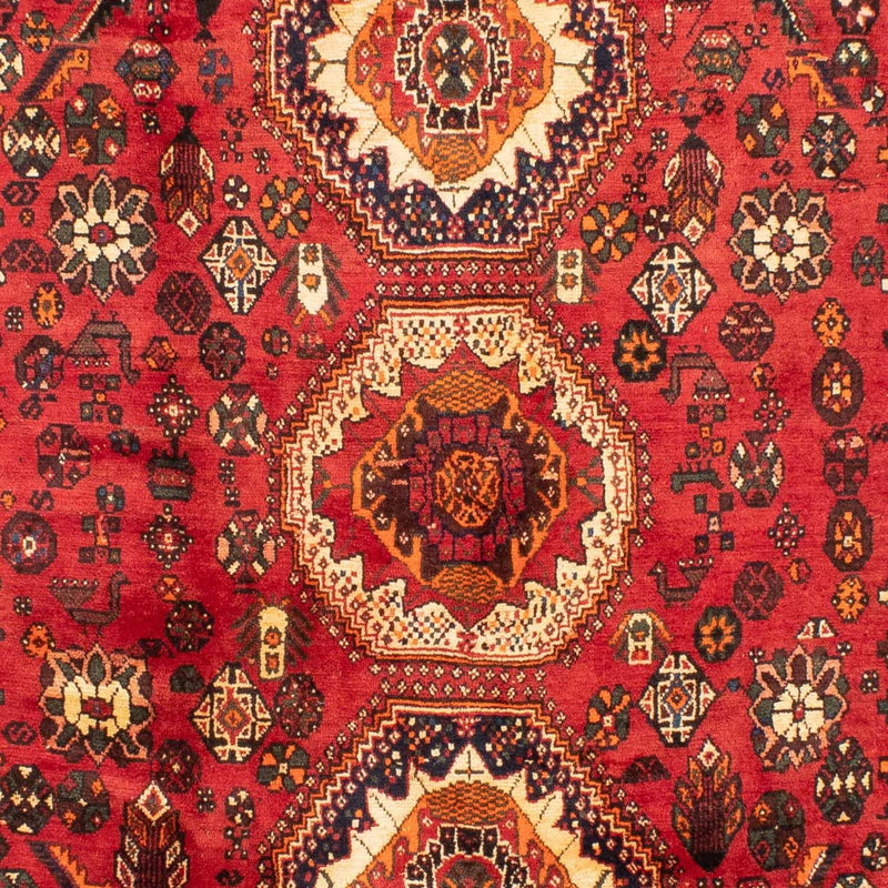 Shiraz Teppich 193x260cm - Perserteppich - rot
