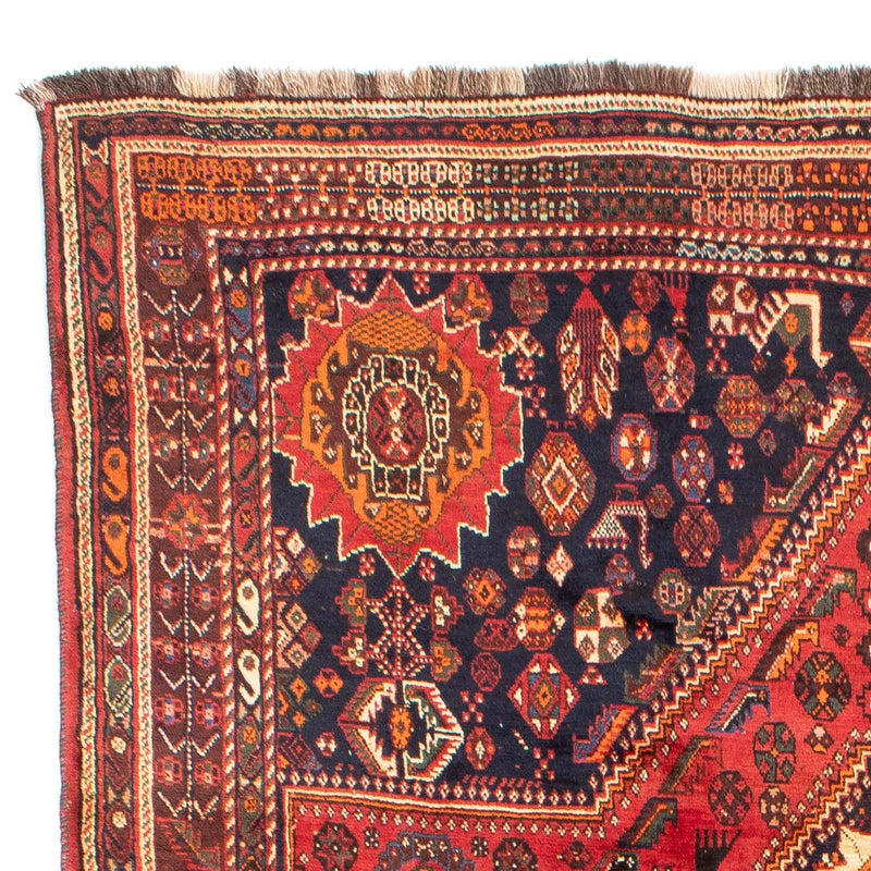 Shiraz Teppich 193x260cm - Perserteppich - rot