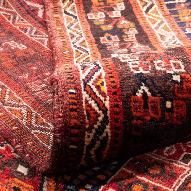 Shiraz Teppich 193x260cm - Perserteppich - rot