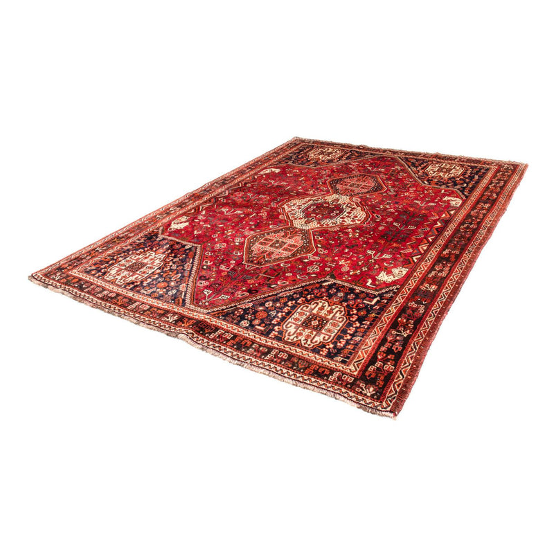Shiraz Teppich 193x260cm - Perserteppich - rot