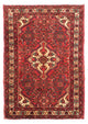 Hosseinabad Teppich 100x155cm - Perserteppich - rot