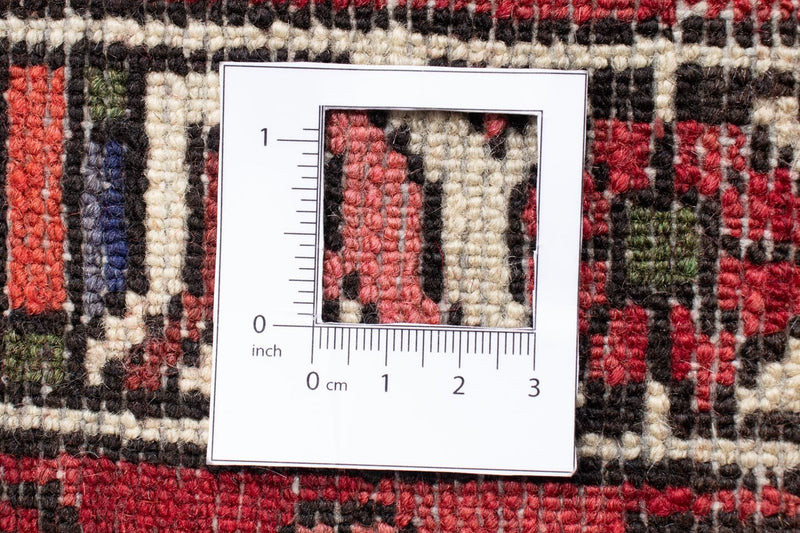 Hosseinabad Teppich 100x155cm - Perserteppich - rot