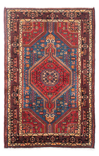 Hosseinabad Teppich 107x163cm - Perserteppich - dunkelrot – product image