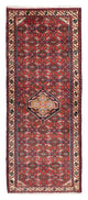Hosseinabad Teppich 77x193cm - Perserteppich - dunkelrot