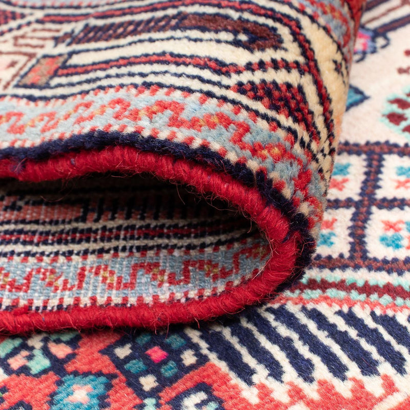 Hosseinabad Teppich 78x190cm - Perserteppich - hellrot