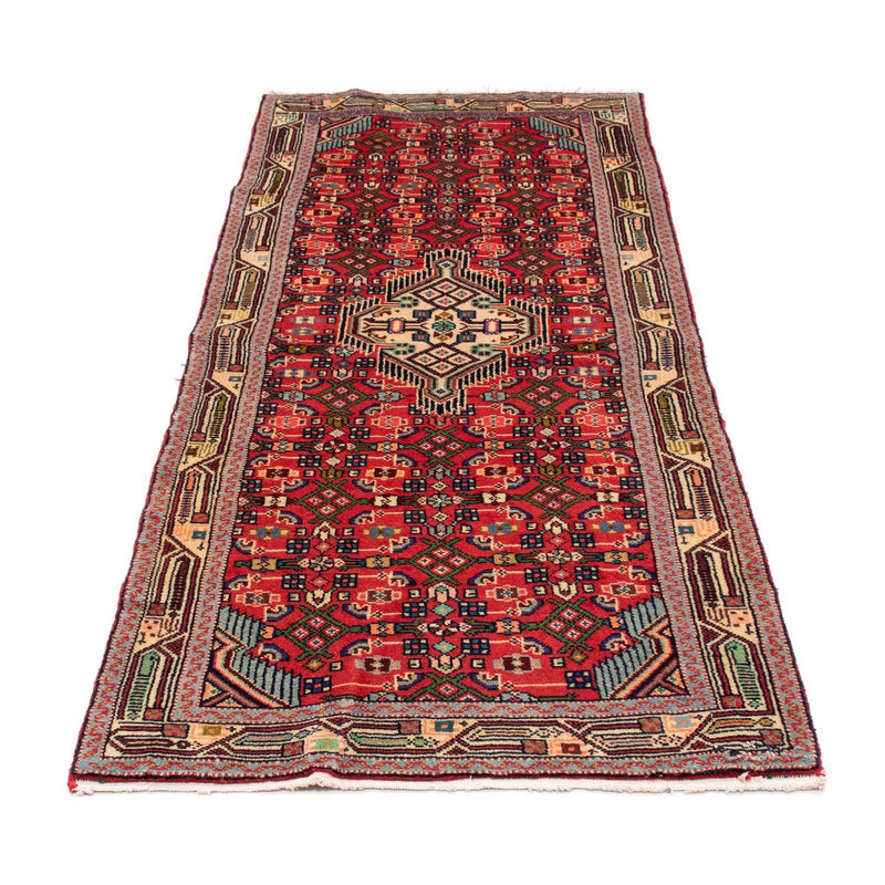 Hosseinabad Teppich 78x190cm - Perserteppich - hellrot